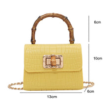 Load image into Gallery viewer, Hand Bag With Wooden Handle - LOFA-Love for Arcade
