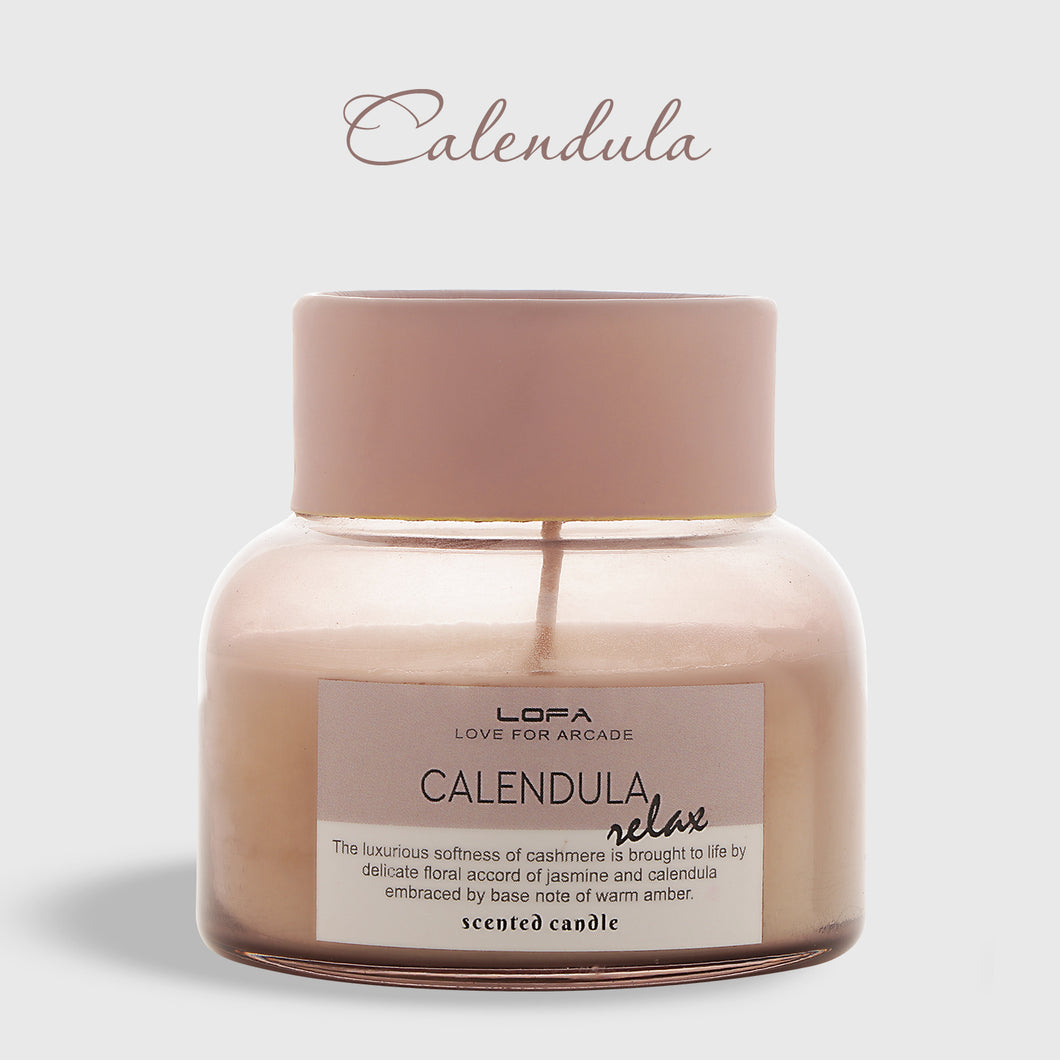Calendula Candy Jar Scented Candle