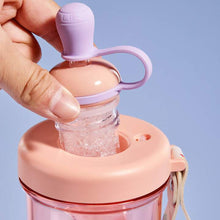 Load image into Gallery viewer, KidsPortable Water Bottle Cup with Straw and Lid-LOFA-Love for Arcade
