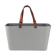Load image into Gallery viewer, Shopping/Picnic Basket with Leather Handle - LOFA-Love for Arcade
