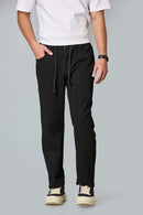 Comfort Fit Smart Casual Black Trousers