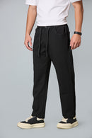 Comfort Fit Smart Casual Black Trousers
