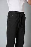 Comfort Fit Smart Casual Black Trousers