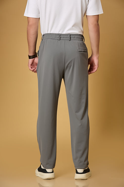 Comfort Fit Grey Active Pants