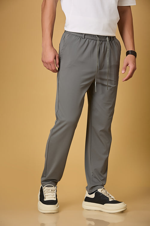 Comfort Fit Grey Active Pants