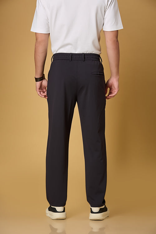 Comfort Fit Black Active Pants