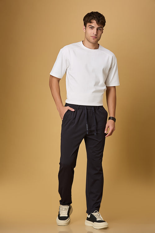 Comfort Fit Black Active Pants
