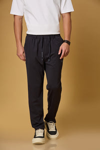 Comfort Fit Black Active Pants