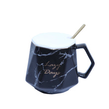 将图片加载到图库查看器，Ceramic Coffee &amp; Tea Mug with Lid &amp; Spoon LOFA-Love for Arcade
