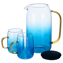 将图片加载到图库查看器，Borosilicate Glass Jug with 2 Cups - LOFA-Love for Arcade
