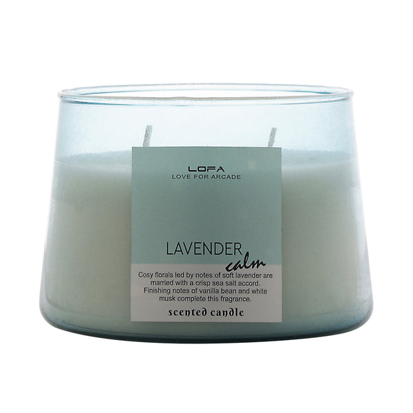 Lavender Trapezoide Jar Scented Candle - LOFA-Love for Arcade
