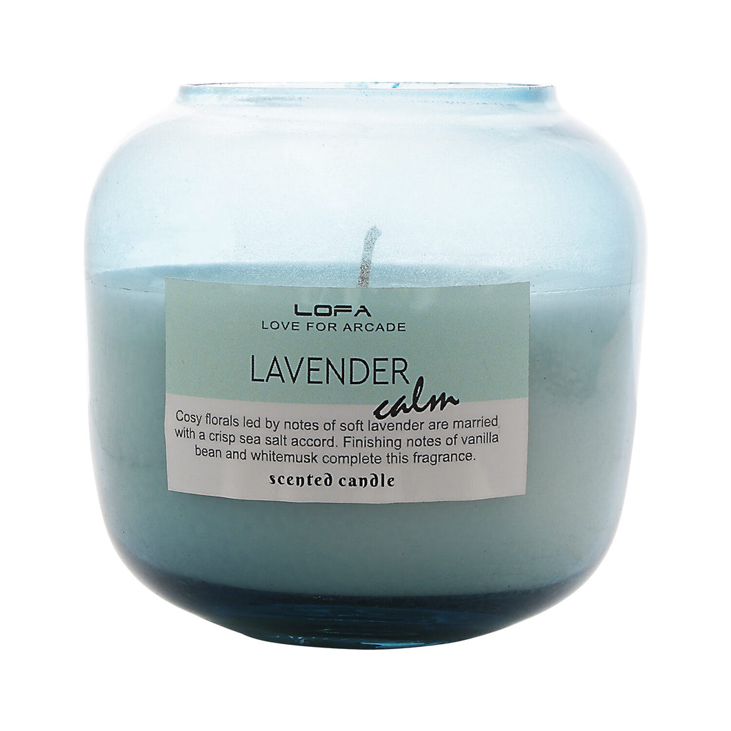Lavender Globe Jar Scented Candle - LOFA-Love for Arcade