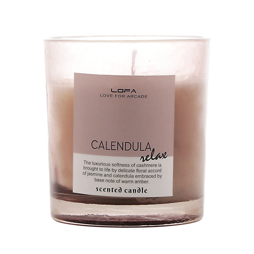 Calendula Votive Jar Scented Candle - LOFA-Love for Arcade