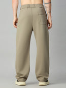 Men's relaxed fit Tencel stretch pants – back view