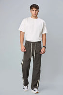 LOFA grey Baggy Fit Active Pants – Perfect for Outdoor & Everyday Wear