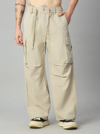 Khaki Baggy Cargo Pant