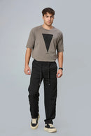 LOFA Men’s Black Polyester Comfort Fit Trousers Styled Full Outfit – Everyday Comfort