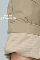 Net Lining and Waist String Detail on LOFA Men’s Khaki Comfort Fit Trousers