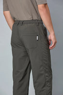 Net Lining and Waist String Detail on LOFA Men’s Dark Grey Comfort Fit Trousers