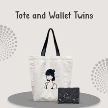 Load image into Gallery viewer, Tote and Wallet Twins
