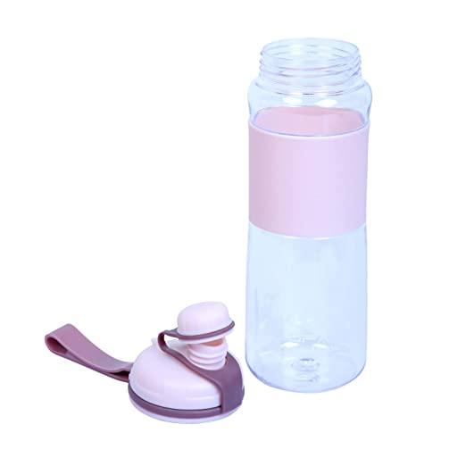 Stylish Flip-Top Cap BPA free Water Bottle, 600 ml - LOFA-Love for Arcade