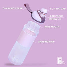 将图片加载到图库查看器，Stylish Flip-Top Cap BPA free Water Bottle, 600 ml - LOFA-Love for Arcade
